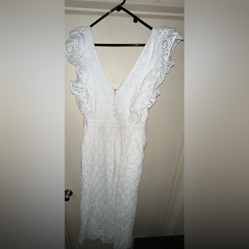 J crew Ruffle sleeve potter dress nwt size 12